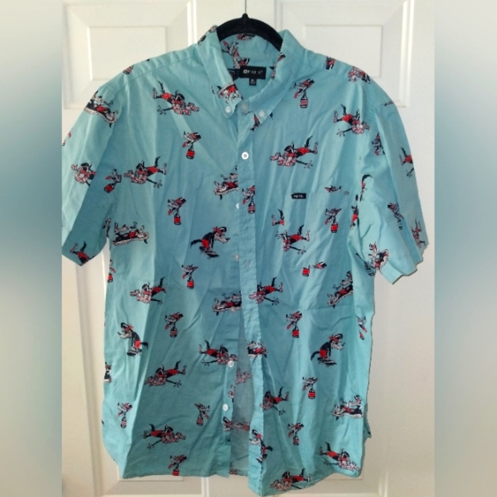 Matix partying wolf shirt